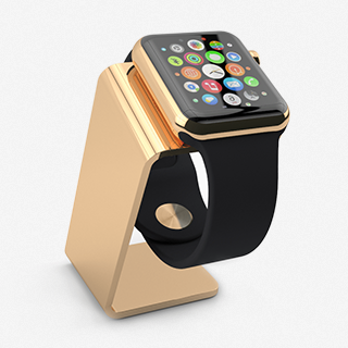 Saat Stand Golden for Apple Watch